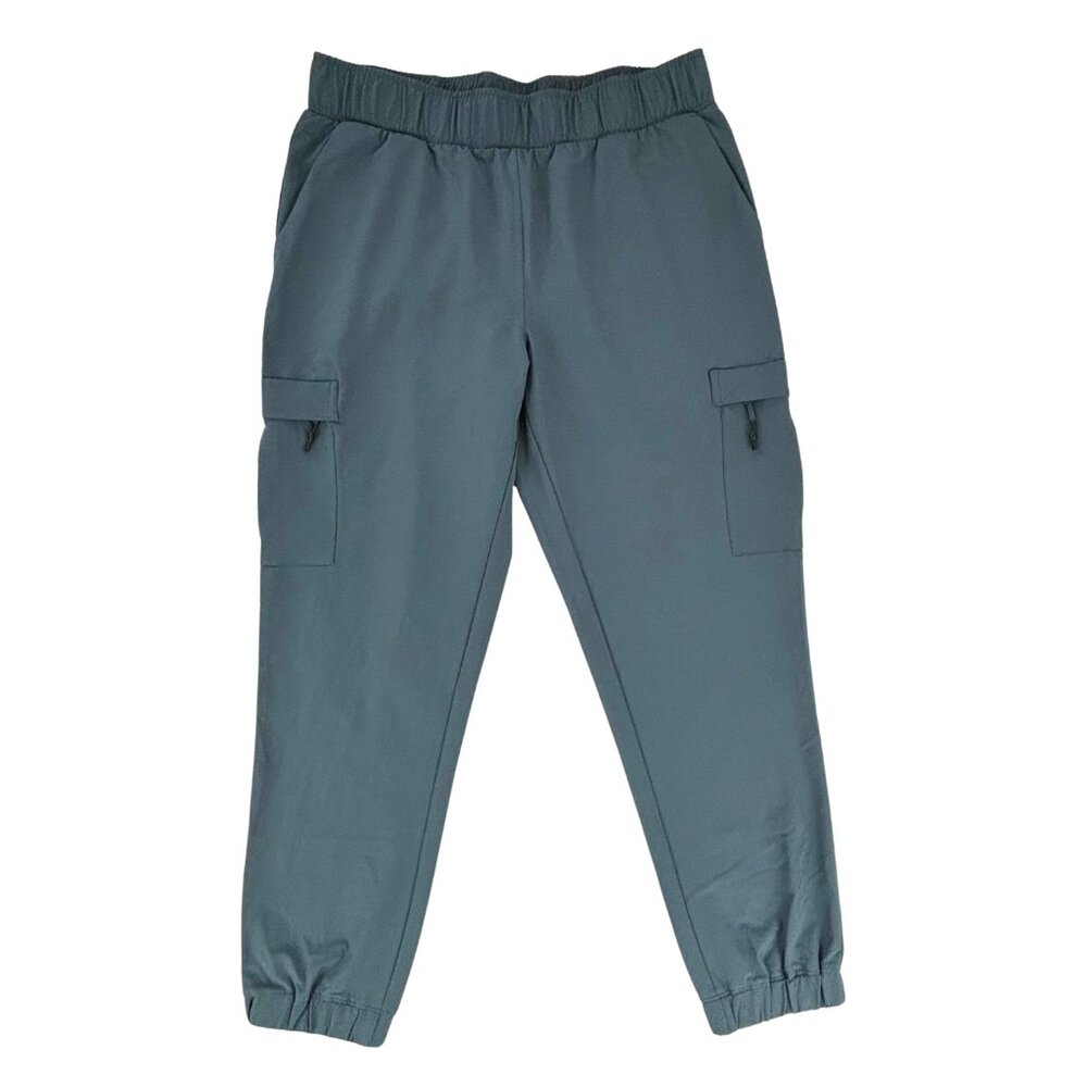 Mondetta Women's Light Stretch Certified Recycled Poly Joggers in Dark Slate L